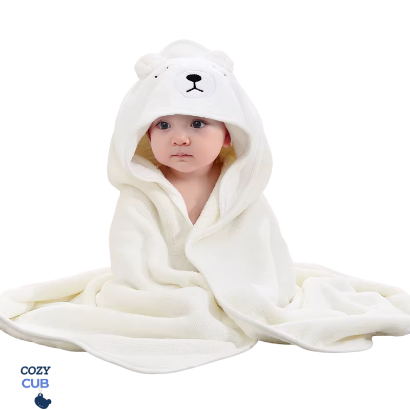 Cozycub™ - Serviette/Peignoir Bébé